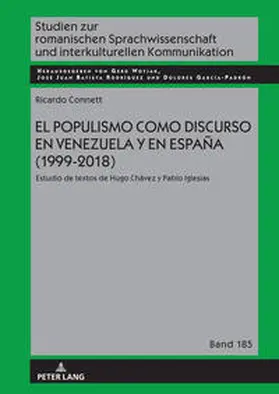 Connett / Wotjak |  El populismo como discurso en Venezuela y en España (1999-2018) | Buch |  Sack Fachmedien