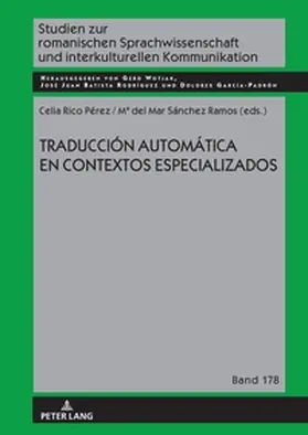 Sánchez Ramos / Rico Pérez |  Traducción automática en contextos especializados | Buch |  Sack Fachmedien