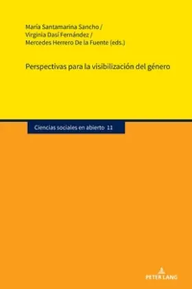 Santamarina Sancho / Herrero de La Fuente / Dasí Fernández |  Perspectivas para la visibilización del género | Buch |  Sack Fachmedien