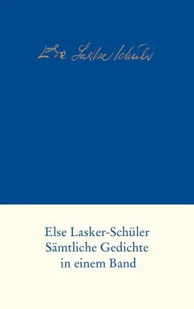 Lasker-Schüler / Skrodzki |  Sämtliche Gedichte | Buch |  Sack Fachmedien