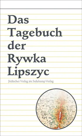 Lipszyc |  Das Tagebuch der Rywka Lipszyc | Buch |  Sack Fachmedien