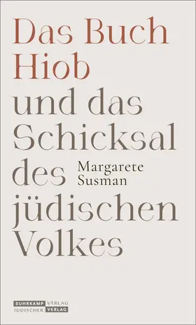 Susman |  Das Buch Hiob und das Schicksal des jüdischen Volkes | Buch |  Sack Fachmedien