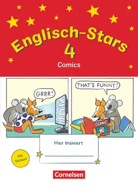 Gleich / Reindl / Schmidt |  Englisch-Stars 4. Schuljahr. Übungsheft Comics | Buch |  Sack Fachmedien
