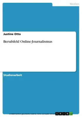 Otto |  Berufsfeld Online-Journalismus | eBook | Sack Fachmedien