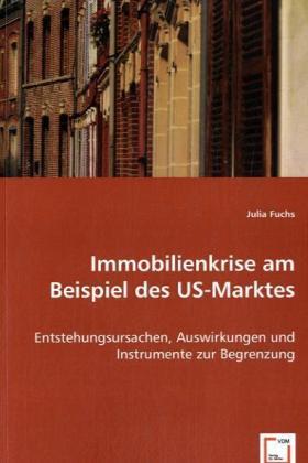 Fuchs |  Immobilienkrise am Beispiel des US-Marktes | Buch |  Sack Fachmedien
