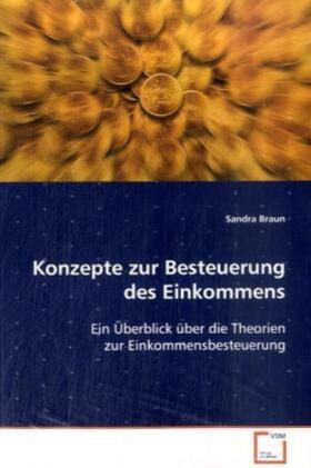 Braun |  Konzepte zur Besteuerung des Einkommens | Buch |  Sack Fachmedien