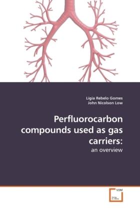 Rebelo Gomes / Nicolson |  Perfluorocarbon compounds used as gas carriers: | Buch |  Sack Fachmedien
