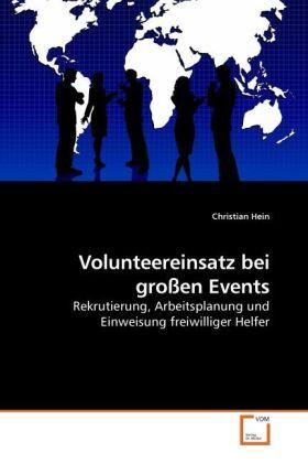 Hein |  Volunteereinsatz bei großen Events | Buch |  Sack Fachmedien