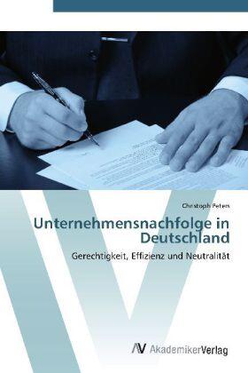 Peters |  Unternehmensnachfolge in Deutschland | Buch |  Sack Fachmedien