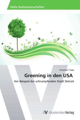 Trapp |  Greening in den USA | Buch |  Sack Fachmedien
