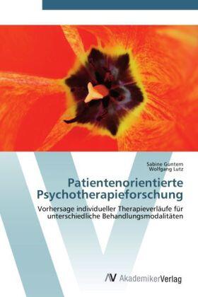 Guntern / Lutz |  Patientenorientierte Psychotherapieforschung | Buch |  Sack Fachmedien