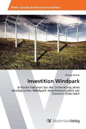 Walter |  Investition Windpark | Buch |  Sack Fachmedien