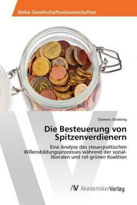 Striebing |  Die Besteuerung von Spitzenverdienern | Buch |  Sack Fachmedien