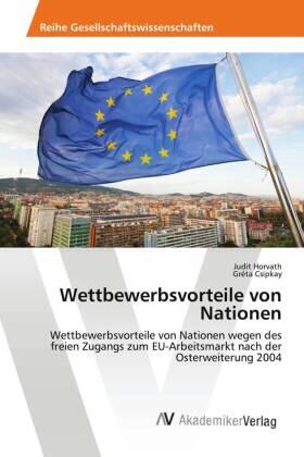 Horvath / Csipkay |  Wettbewerbsvorteile von Nationen | Buch |  Sack Fachmedien