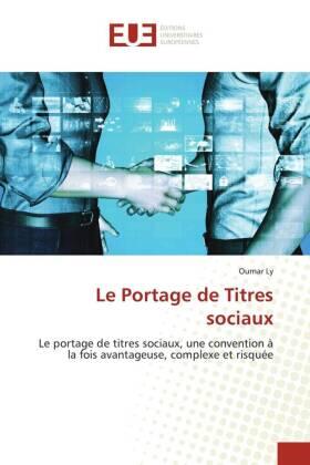 Ly |  Le Portage de Titres sociaux | Buch |  Sack Fachmedien