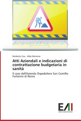 Cau / Morrone |  Atti Aziendali e indicazioni di contrattazione budgetaria in sanità | Buch |  Sack Fachmedien