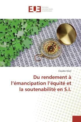 Vitari |  Du rendement à l'émancipation l'équité et la soutenabilité en S.I. | Buch |  Sack Fachmedien