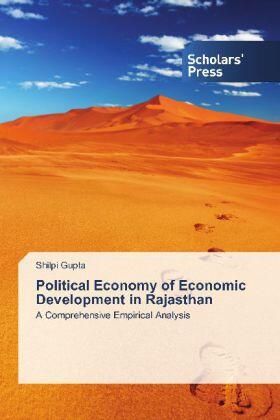 Gupta |  Political Economy of Economic Development in Rajasthan | Buch |  Sack Fachmedien