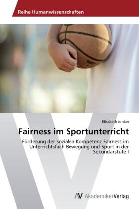Jordan |  Fairness im Sportunterricht | Buch |  Sack Fachmedien