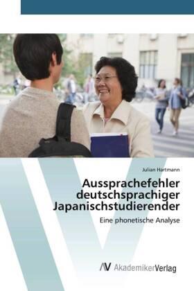 Hartmann |  Aussprachefehler deutschsprachiger Japanischstudierender | Buch |  Sack Fachmedien