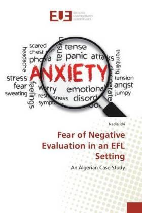 Idri |  Fear of Negative Evaluation in an EFL Setting | Buch |  Sack Fachmedien