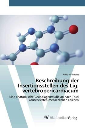 Hoffmann |  Beschreibung der Insertionsstellen des Lig. vertebropericardiacum | Buch |  Sack Fachmedien