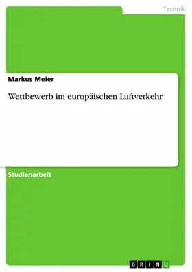 Meier |  Wettbewerb im europäischen Luftverkehr | eBook | Sack Fachmedien