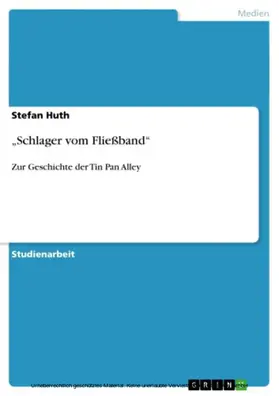 Huth |  "Schlager vom Fließband" | eBook | Sack Fachmedien