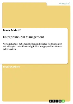 Eckhoff |  Entrepreneurial Management | eBook | Sack Fachmedien