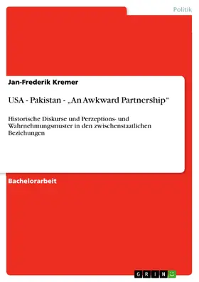 Kremer |  USA - Pakistan - „An Awkward Partnership“ | eBook | Sack Fachmedien
