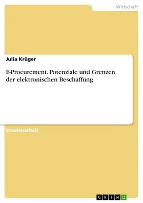 Krüger |  E-Procurement | eBook | Sack Fachmedien