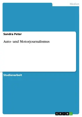 Peter |  Auto- und Motorjournalismus | eBook | Sack Fachmedien