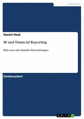 Hack |  BI und Financial Reporting | eBook | Sack Fachmedien