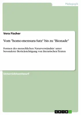 Fischer |  Vom "homo-mensura-Satz" bis zu "Bionade" | eBook | Sack Fachmedien