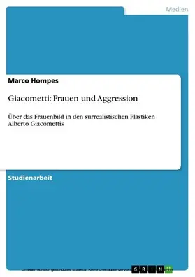 Hompes |  Giacometti: Frauen und Aggression | eBook | Sack Fachmedien