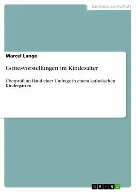 Lange |  Gottesvorstellungen im Kindesalter | eBook | Sack Fachmedien