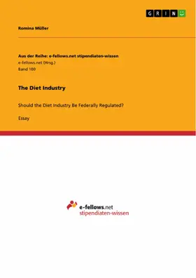 Müller |  The Diet Industry | eBook | Sack Fachmedien