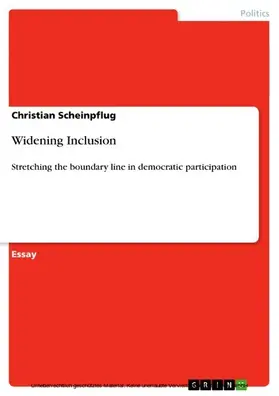 Scheinpflug |  Widening Inclusion | eBook | Sack Fachmedien