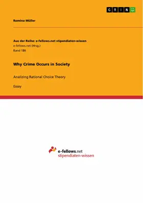 Müller |  Why Crime Occurs in Society | eBook | Sack Fachmedien