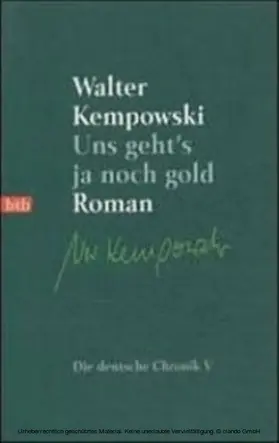Kempowski |  Uns geht's ja noch gold | eBook | Sack Fachmedien