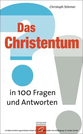 Störmer |  Das Christentum in 100 Fragen und Antworten | eBook | Sack Fachmedien