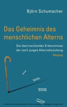 Schumacher |  Das Geheimnis des menschlichen Alterns | eBook | Sack Fachmedien