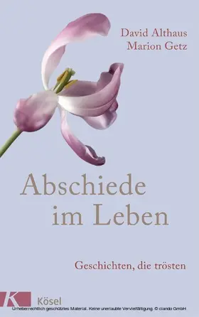 Althaus / Getz |  Abschiede im Leben | eBook | Sack Fachmedien