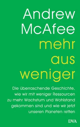 McAfee |  Mehr aus weniger | eBook | Sack Fachmedien