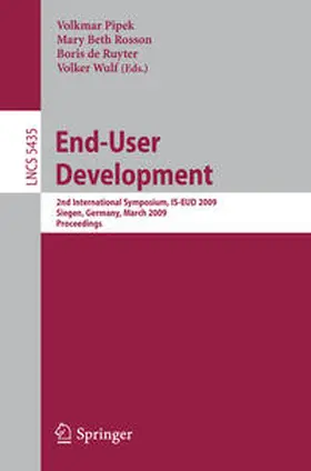 Pipek / Rosson / Wulf | End-User Development | E-Book | sack.de