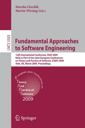 Chechik / Wirsing |  Fundamental Approaches to Software Engineering | Buch |  Sack Fachmedien
