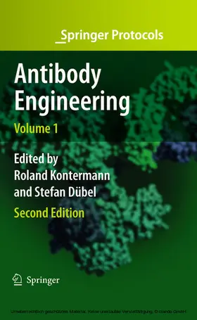 Kontermann / Dübel |  Antibody Engineering Volume 1 | eBook | Sack Fachmedien
