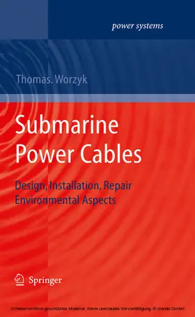 Worzyk |  Submarine Power Cables | eBook | Sack Fachmedien