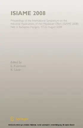Kuzmann / Lázár | ISIAME 2008 | E-Book | sack.de