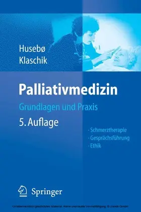 Husebø / Klaschik |  Palliativmedizin | eBook | Sack Fachmedien